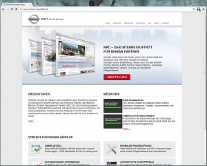 Startseite von www.nissan-haendler.de